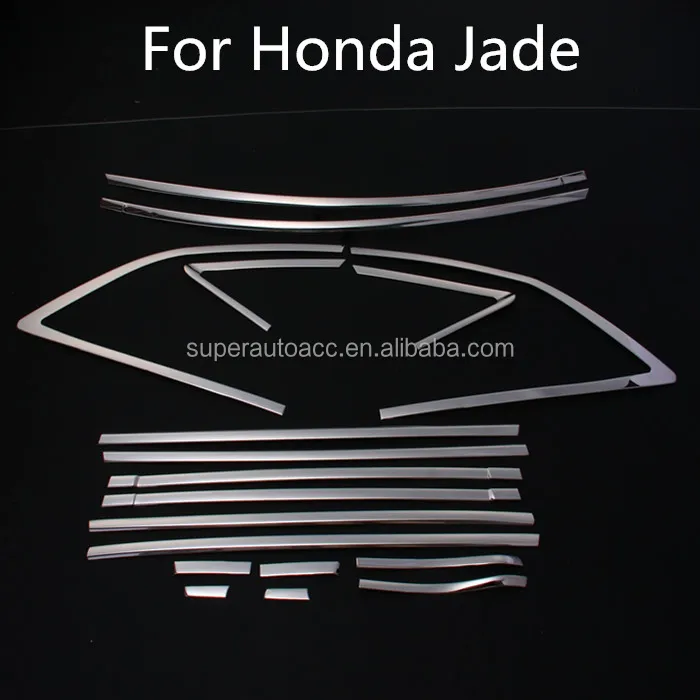 Chrome exterior car accessories for Jade supply from gz professional manufacturer