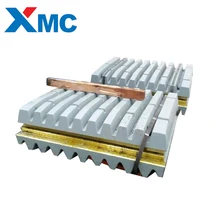 High manganese Extec C10, C12 jaw crusher spare parts, jaw plate for mining