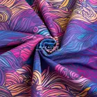 Custom digital print cotton lycra fabric for clothing