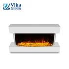 Best quality remote controlled electric fireplace with LED flame effect
