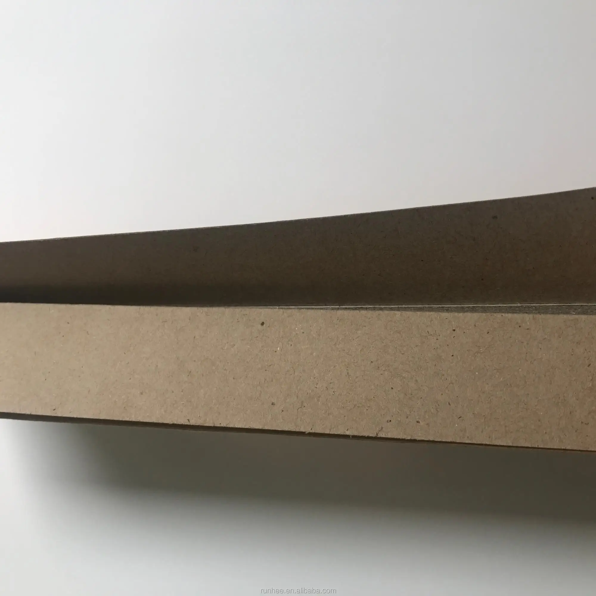 Black Recycled Paper Carboard Hanger For Textile Display With Printing Logo