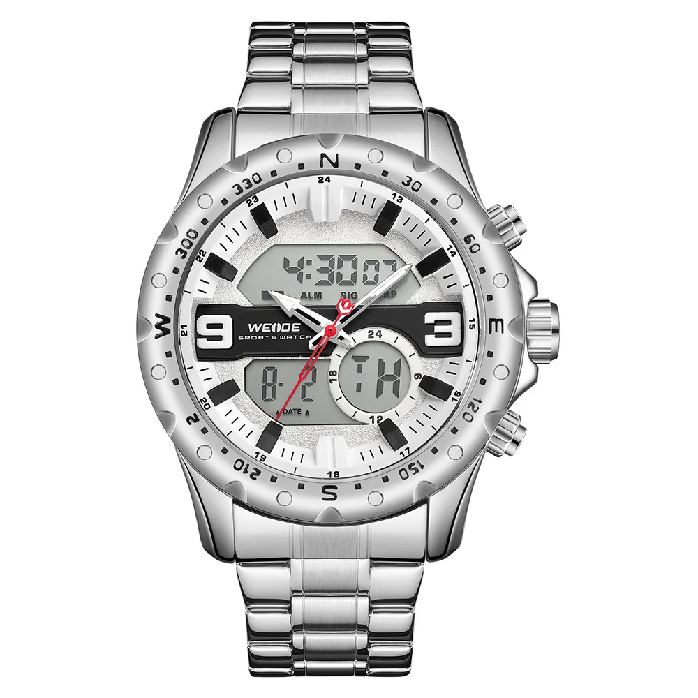 OEM Watch Factory Wholesale Men Sports Full Steel Watch Men's Digital Clock Waterproof Digital Wristwatch Men
OEM Watch Factory Wholesale Men Sports Full Steel Watch Men's Digital Clock Waterproof Digital Wristwatch Men