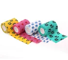 Nonwoven Printed Horse Pet Care Sports Self Adhesive Cohesive Bandage
