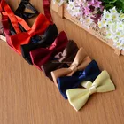 Custom PURE color bow ties for kids unique bowknot design 29color bow ties casual ustage
