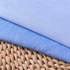 Ready stock 45% Cotton and 55% Linen Fabric for garment yarn 21*14 density 54*52 linen cotton dyed customized fabric