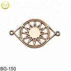 Custom 3D metal logo clothing metal logo abaya label metal shawl label