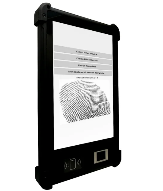 

HF-FP08 Rugged IP65 8 inch 4G Android Mobile Fingerprint Tablet with Rfid Card Reader