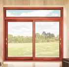 Building and office modern design aluminum sliding window indian main windows