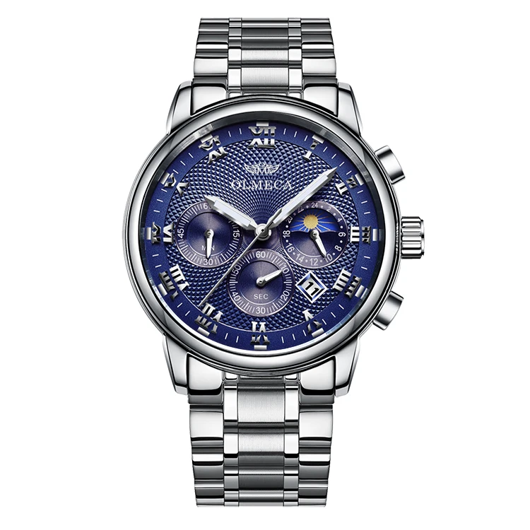 Men Watch Chronograph Sport Mens Watches Top Brand Luxury Waterproof Full Steel Quartz Gold Clock Men Relogio Masculino
Men Watch Chronograph Sport Mens Watches Top Brand Luxury Waterproof Full Steel Quartz Gold Clock Men Relogio Masculino