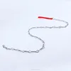 Anti Bike Anti Broke Dog Twisted Chain Figure-eight knot Plated Pets Dog Leashes with Nylon Hand Strap