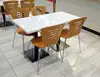 hot selling solid surface fabrication table tables et chaises de restauran, hot pot table,solid surface Dinner Table with Chairs