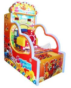 New style redemption game coin operated Power Train arcade game machine for kids