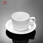 Top-level latest design ceramics china dice coffee cup cappuccino maker cup with logo
