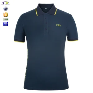 men polo with embroidery logo