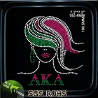 AKA educators rock rhinestone hotfix transfer manufacturer