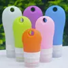 Travel Bottles,Leakproof Silicone Refillable Travel Containers,cosmetic Travel Tube Sets
