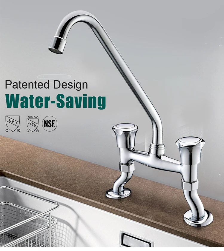 Popular Kitchen Accessories Commercial Sink Faucet Kitchen Mixer Faucet Kitchen Accessories