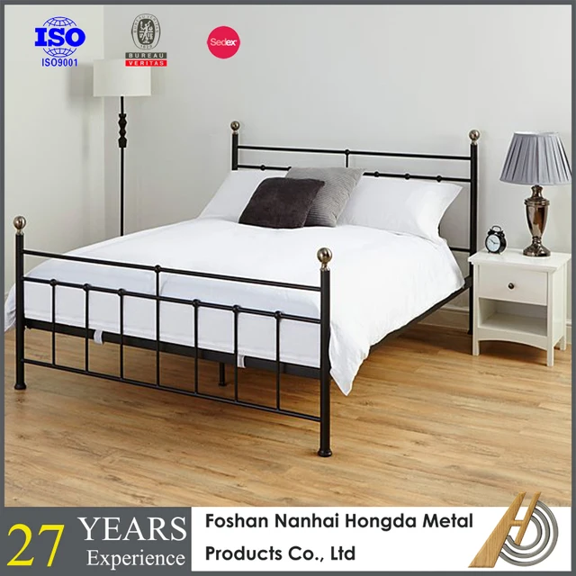 modern steel bed frame design