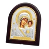 Handmade Gifts Orthodox Russian Silver Icon Virgin Mary Kazan And Jesus Christ religious gift Russian Christianity