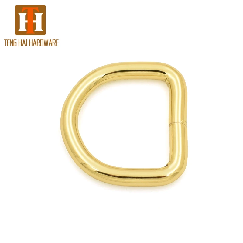 1 inch Metal Non Welded Nickel Plated D Ring for bags 
1 inch Metal Non Welded Nickel Plated D Ring for bags