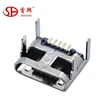 micro USB 5pin jack Reverse Ox horn Charging Port Plug socket connector mini usb
