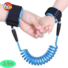 Kid child anti-lost band baby safety harness anti lost strap wrist leash walking