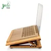 Eco-Friendly Portable Folding Bamboo Laptop Table with Notebook Rack