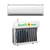 26GW 9000 btu wall mounted solar split air conditioner with solar energy solar collector