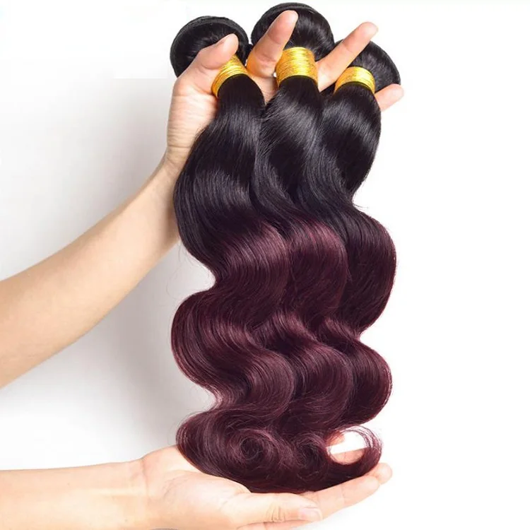 Ombre Brazilian Hair Bundles Body Wave 1B99JTwo ToneHuman Hair Weave Bundles 99J Red Non Remy
Ombre Brazilian Hair Bundles Body Wave 1B99JTwo ToneHuman Hair Weave Bundles 99J Red Non Remy