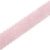 Factory Wholesale A Grade Rose Quartz Beads Semi Precious Pink Natural Stone Beads Loose Beads for DIY Jewelry