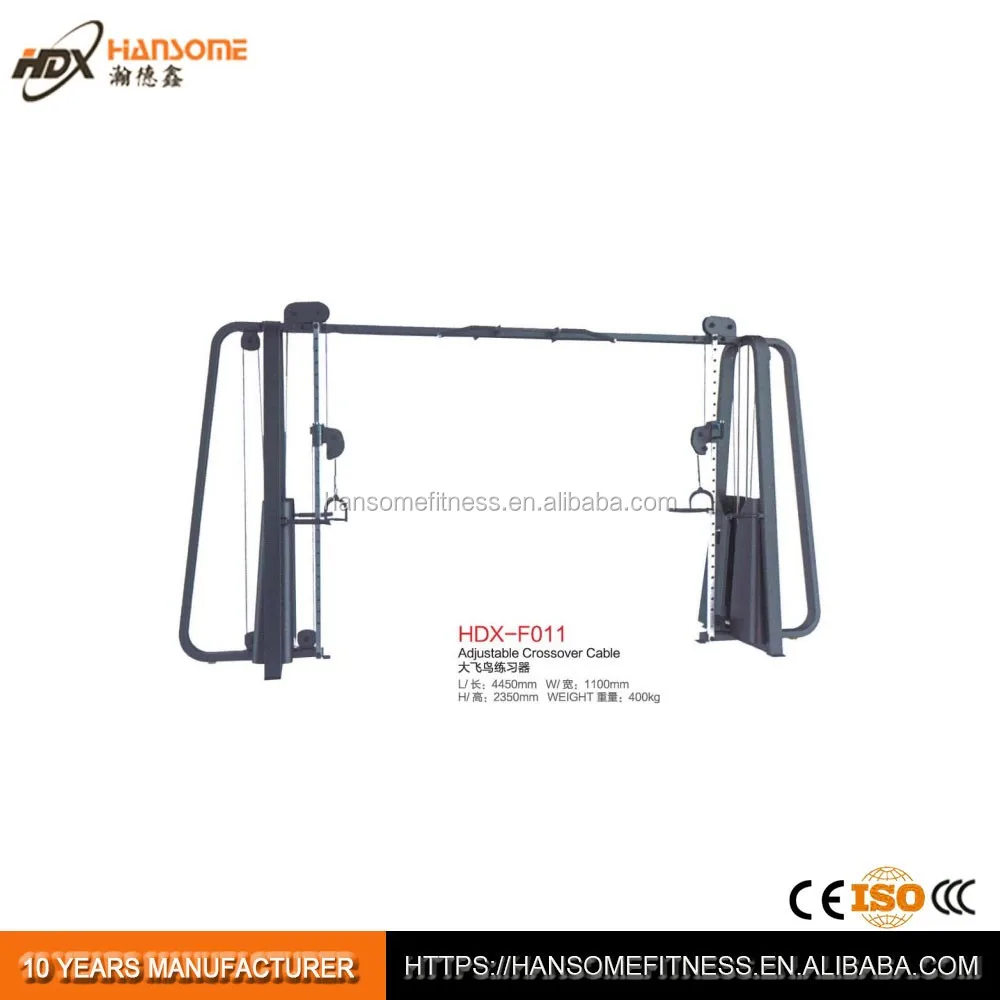 2016 bodybuilding equipment Adjustable crossover cable machine HDX-F011/gym equipment commercial/ body crunch machine
2016 bodybuilding equipment Adjustable crossover cable machine HDX-F011/gym equipment commercial/ body crunch machine