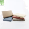 Fabric wrapped fiberglass acoustic wall cladding