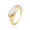 13181 Xuping jewelry 14k gold color plated fashion charm rings new style gift party jewelry for girl women