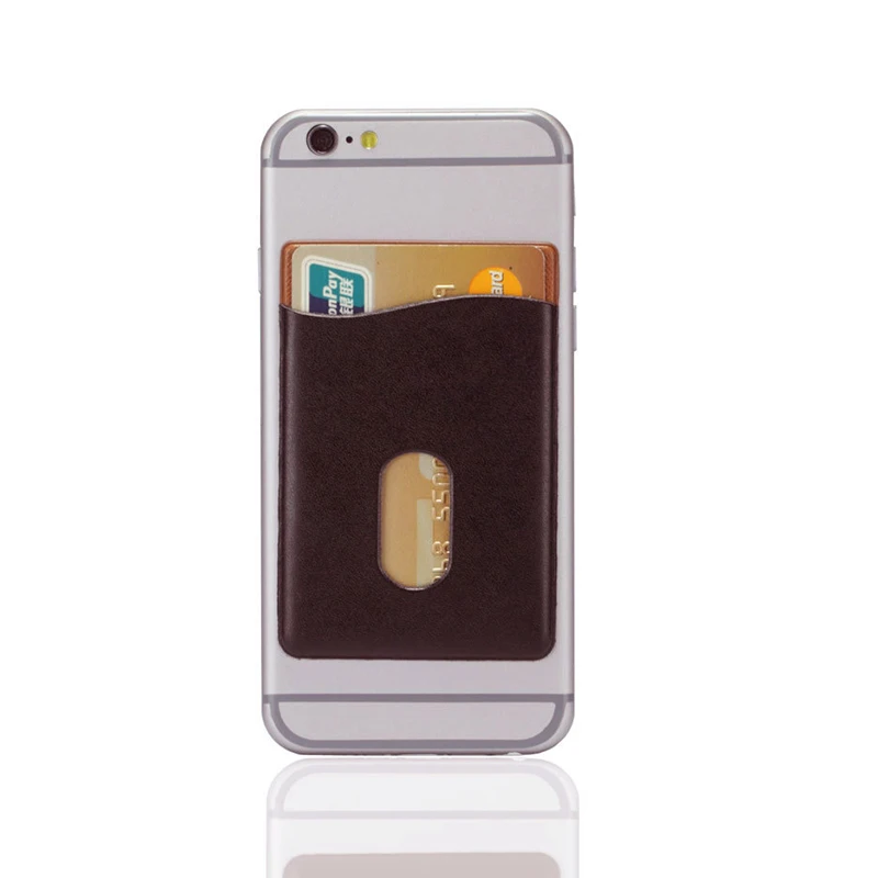 Cell Phone Wallet Ultra-slim Self Adhesive Credit Card Holder Stick on Leather Wallet For Smartphones RFID Blocking Sleeve, Customized
Cell Phone Wallet Ultra-slim Self Adhesive Credit Card Holder Stick on Leather Wallet For Smartphones RFID Blocking Sleeve, Customized
