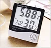 Large screen home thermometer hq-1 with electronic alarm clock