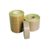 heat resistant waterproof industrial usage teflon PTFE coated fiberglass fabric self reinforced adhesive packing printed tape