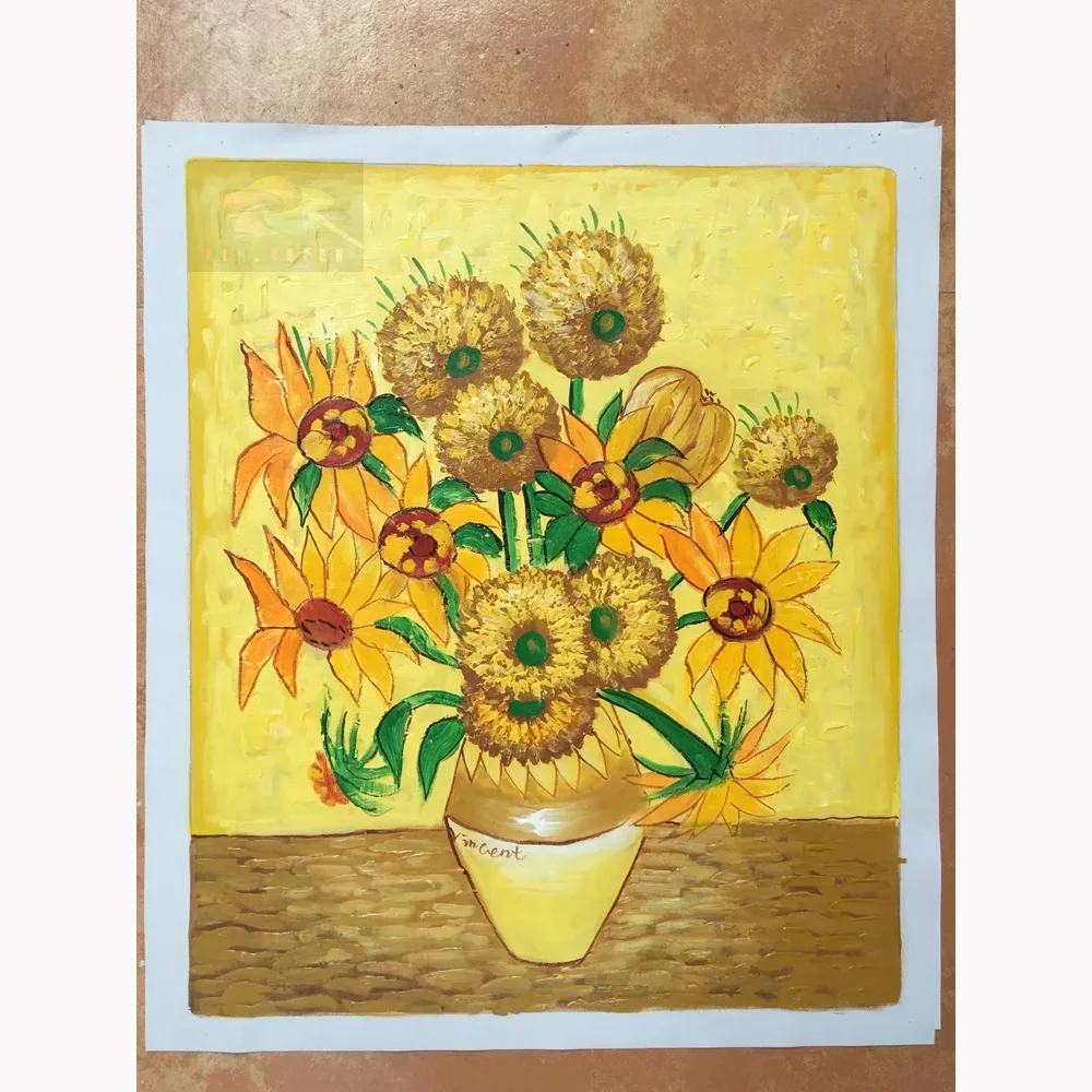 Van Gogh painting sunflower lost sky 012 (1)