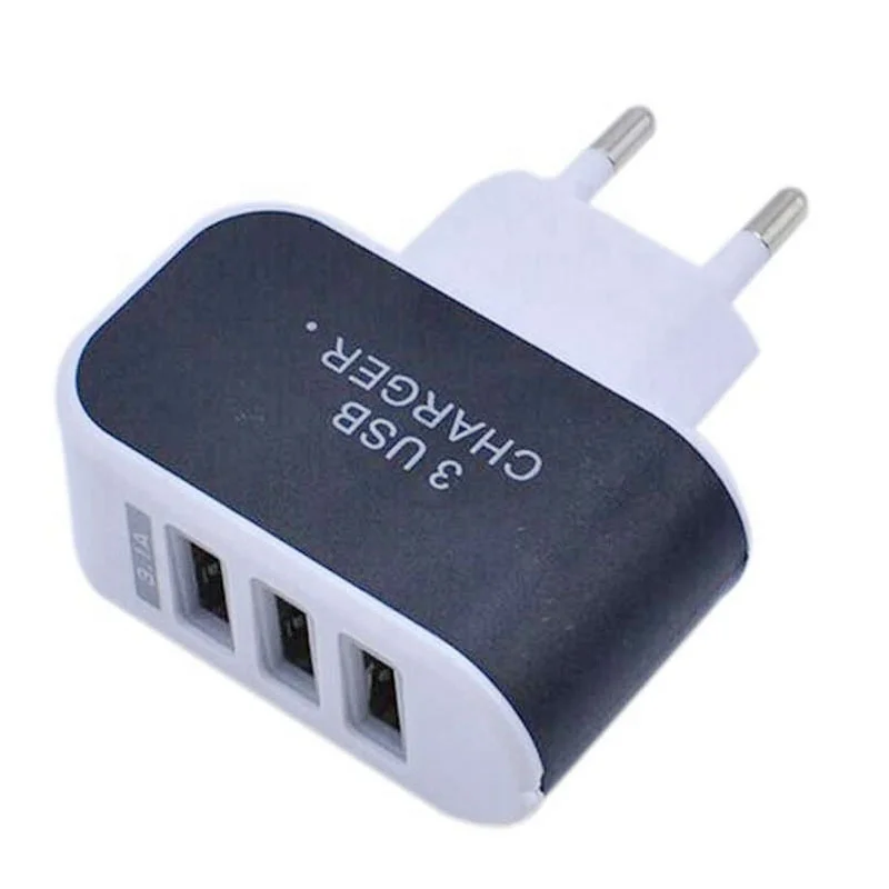 Candy Color 3 USB Port Phone Power Adapter Charger with LED Charger for Samsung ,for xiaomi, Black white
Candy Color 3 USB Port Phone Power Adapter Charger with LED Charger for Samsung ,for xiaomi, Black white