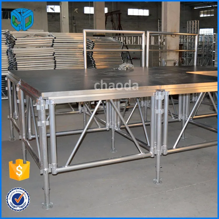 Trade Assurance Customizable Compact Aluminum Portable Stage