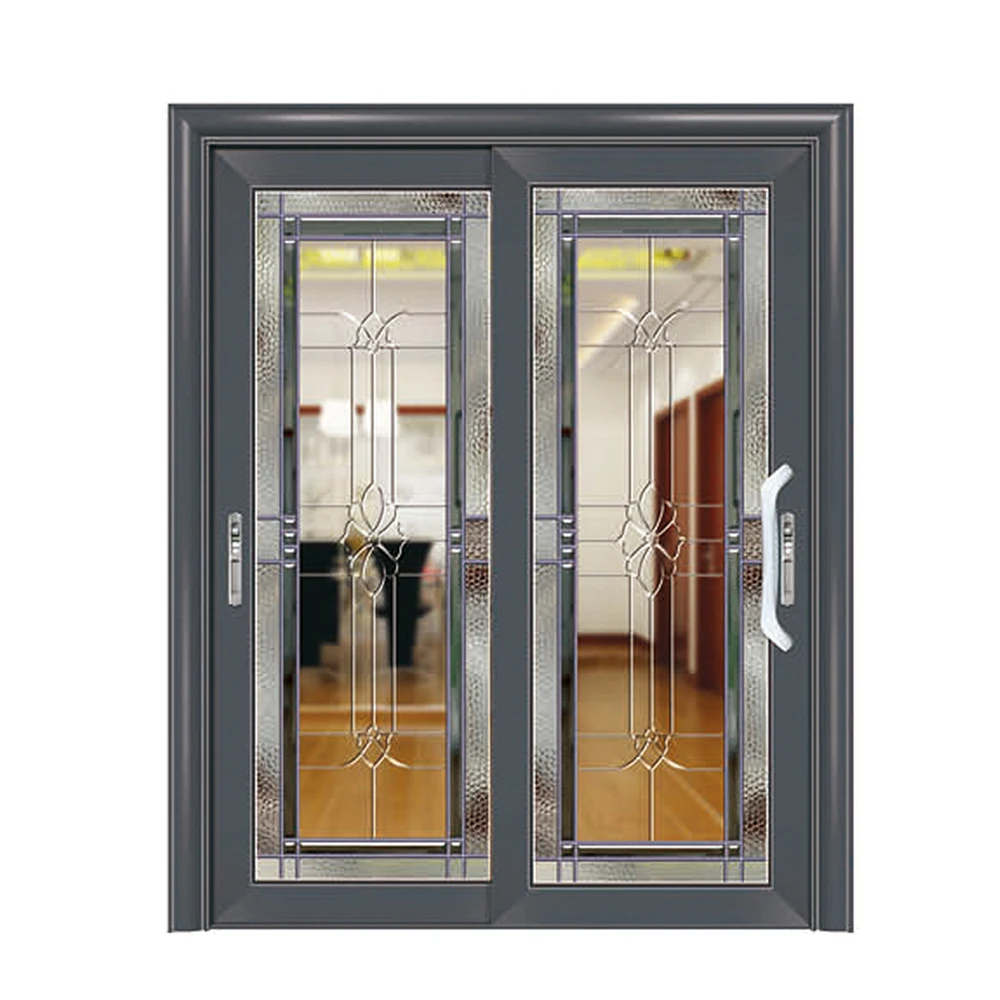 Hs 8003 Internal Black Aluminium Sliding Door For Toilet Buy Sliding Door For Toilet Black Aluminium Doors Internal Sliding Door Product On