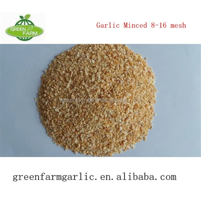 garlic minced 8-16 mesh from china factory