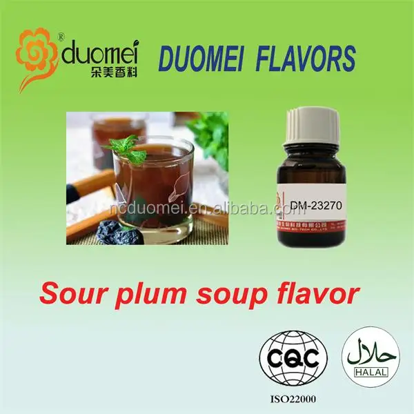 obvious smoke taste sour plum soup flavor for drinking