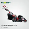 21 inch 3 in 1 BS675E engine self propelled green workers lawn mower