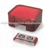 square Acrylic Pet Bed with dog dining table