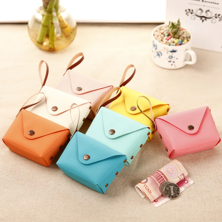 Unionpromo custom ladies coin purse leather smart wallet jewelry bag