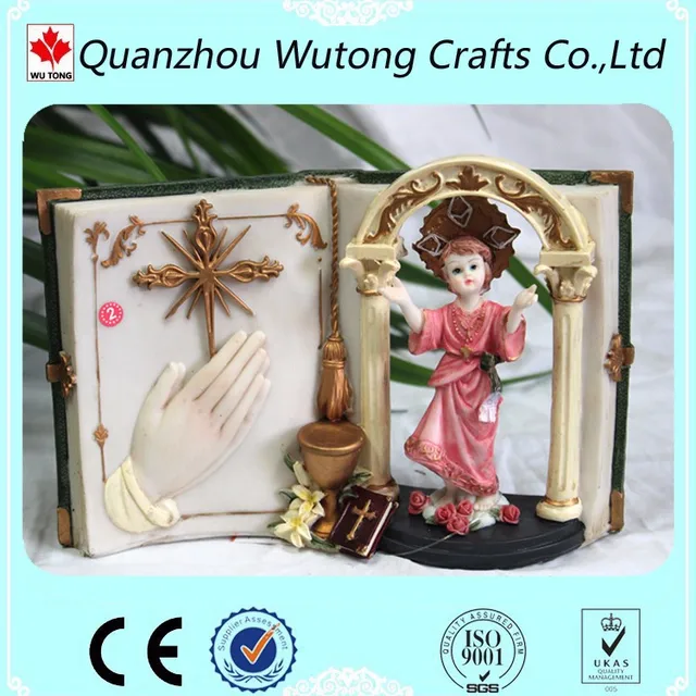 resin home collection items religious manger figurines with