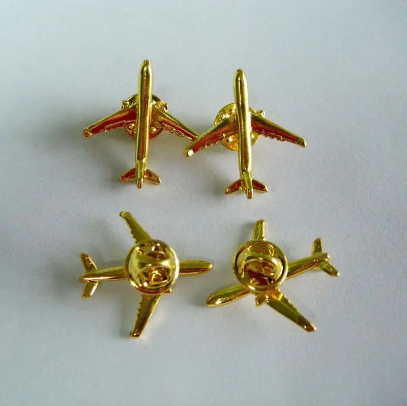 Custom Aircraft Lapel Badges/Metal Airplane Lapel Pins, View Military ...