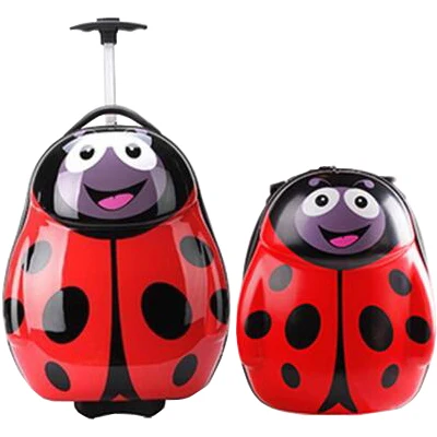 China Luggage Factory Supply 2pcs Children Cartoon Trolley Bag Set Ladybug Kids Travel Luggage
China Luggage Factory Supply 2pcs Children Cartoon Trolley Bag Set Ladybug Kids Travel Luggage