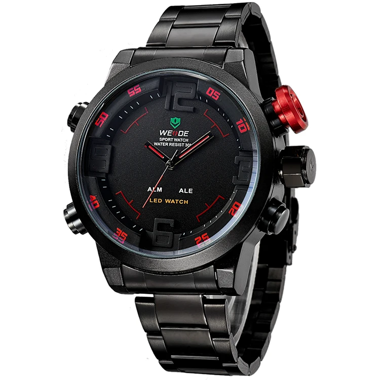 Wholesale mens sports watch waterproof relogio masculino stainless steel led digital luxury quartz watches men wrist
Wholesale mens sports watch waterproof relogio masculino stainless steel led digital luxury quartz watches men wrist