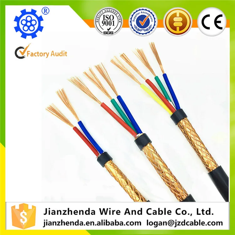 300V Power Cable with Copper Wire Shielding Flexible Cable RVVP Cable